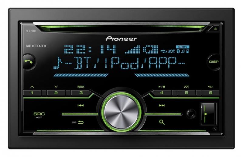 

Автомагнитола Pioneer FH-X730BT USB MP3 CD FM RDS 2DIN 4x50Вт черный