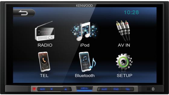 

Автомагнитола Kenwood DMX100 6.75" 800х480 USB MP3 FM 2DIN 4x50Вт черный
