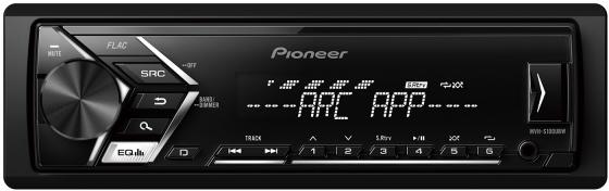 

Автомагнитола Pioneer MVH-S100UBW USB MP3 FM RDS 1DIN 4x50Вт черный