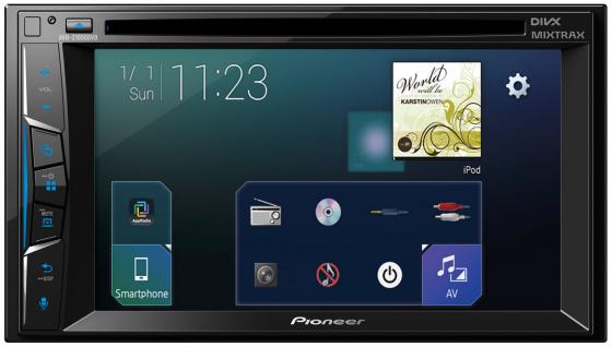 

Автомагнитола Pioneer AVH-Z1000DVD 6.2"USB MP3 CD DVD FM 2DIN 4x50Вт черный
