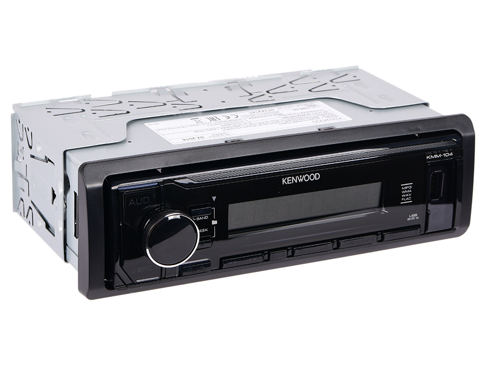 

Автомагнитола Kenwood KMM-104GY USB MP3 FM RDS 1DIN 4х50Вт черный