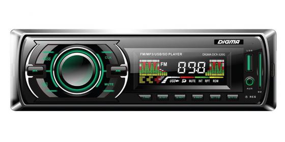 

Автомагнитола Digma DCR-320G USB MP3 FM 1DIN 4x45Вт черный