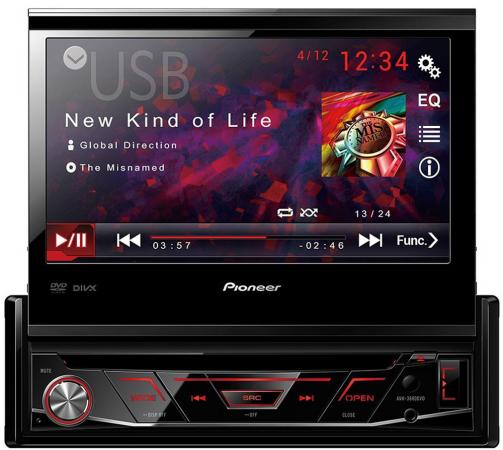 

Автомагнитола CD DVD Pioneer AVH-3100DVD 1DIN 4x50Вт