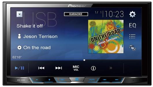 

Автомагнитола Pioneer MVH-A300V 2DIN 4x50Вт