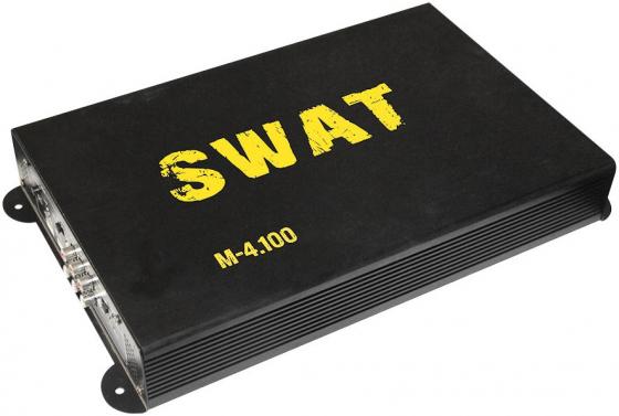 

Усилитель автомобильный Swat M-4.100 четырехканальный