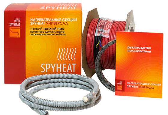 

Теплый пол SPYHEAT SHFD-12- 170 на катушке площадь укладки 1.0-1.5кв.м мощность 170Вт