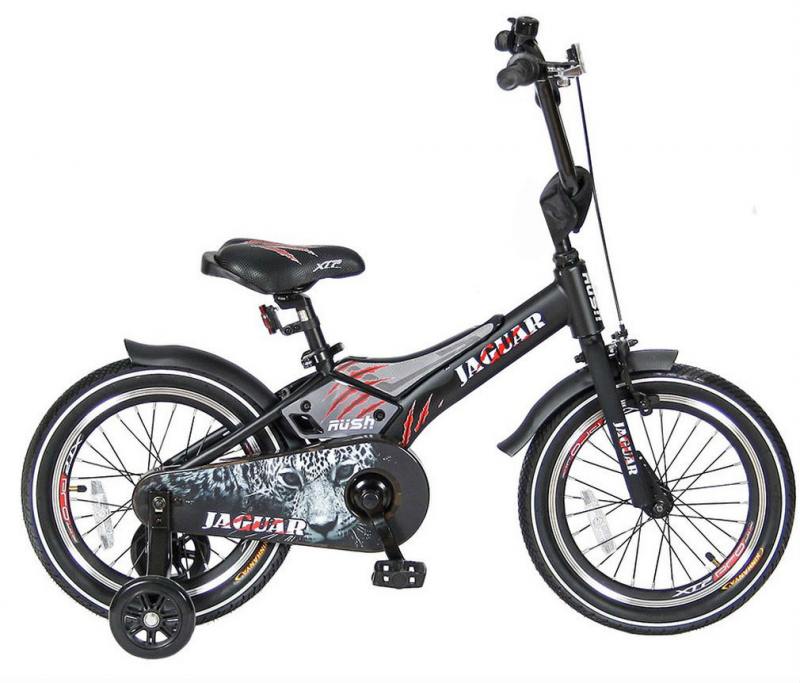 

Велосипед двухколёсный Velolider RUSH JAGUAR 16" черный RJ16