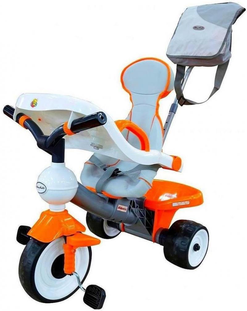 

Велосипед трехколёсный Coloma Comfort Angel DI Orange с игровой панелью оранжевый 46581