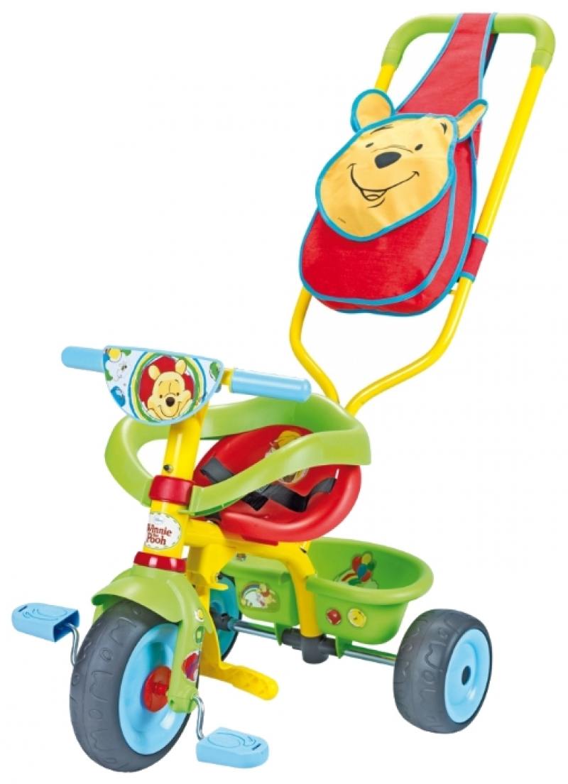 

Велосипед трехколёсный Smoby Be Fun Confort Winnie зеленый 444160