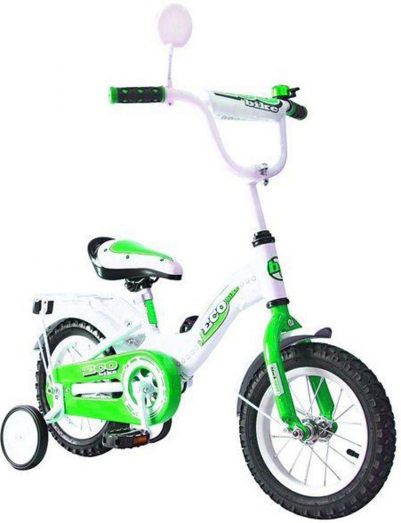 

Велосипед двухколёсный Rich Toys Aluminium BA Ecobike зеленый 5411/KG1221