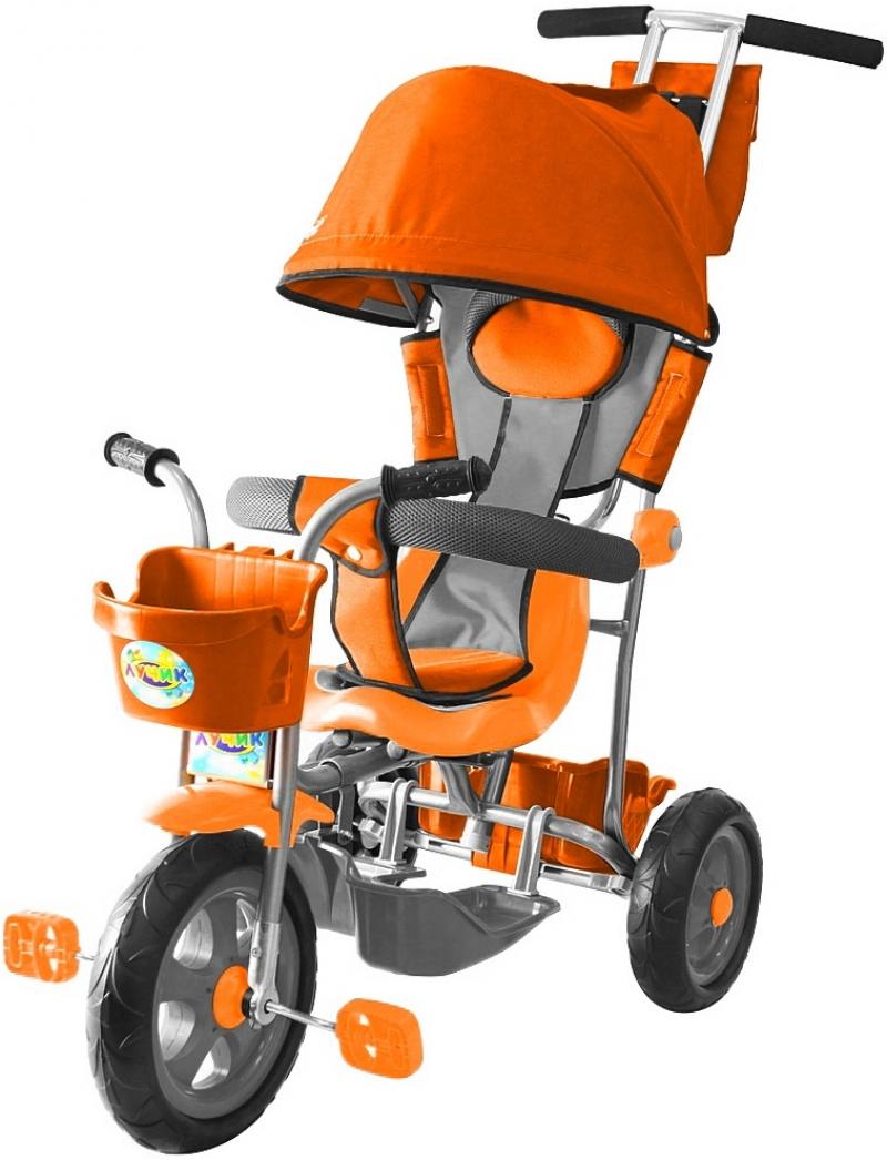 

Велосипед трехколёсный Rich Toys Galaxy Лучик с капюшоном оранжевый Л001