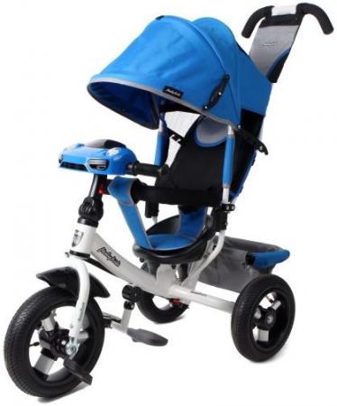 

Велосипед трехколёсный Moby Kids Comfort Air Car 2 300/250 мм синий