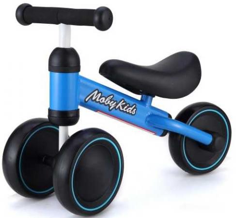 

Беговел трехколёсный Moby Kids KidBike синий 641160