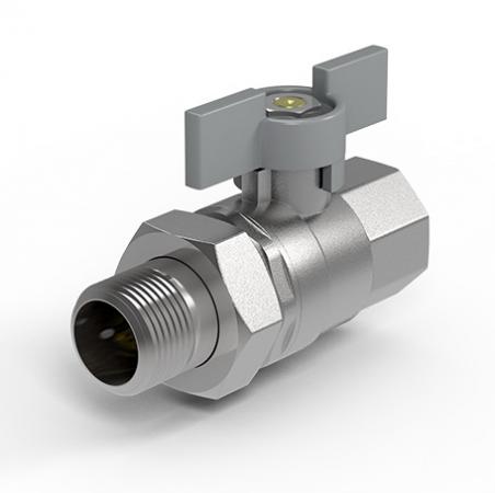 

Кран шаровый Royal Thermo EXPERT 1/2" НГ бабочка