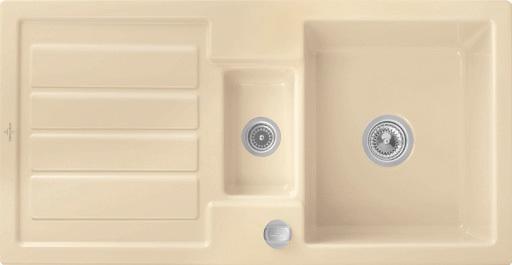 

Мойка Villeroy & Boch Flavia 60 1010 x 510 mm i5 Sand Ceramicplus 330401i5