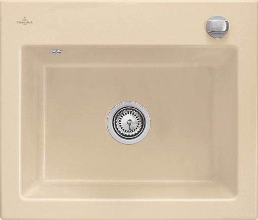 

Мойка Villeroy & Boch Subway 60 S 600 x 510 mm i5 Sand Ceramicplus 330902i5