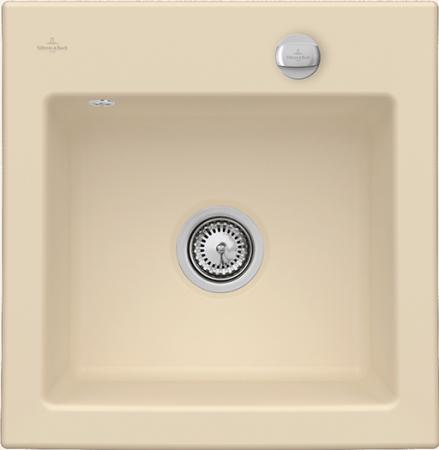 

Мойка Villeroy & Boch Subway 50 S 525 x 510 mm i5 Sand Ceramicplus 331501i5