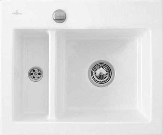 

Мойка Villeroy & Boch Subway 60 XM 620 x 510 mm R1 White Alpin CeramicPlus 678002R1