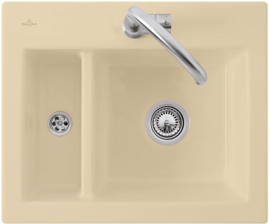 

Мойка Villeroy & Boch Subway 60 XM 620 x 510 mm i5 Sand Ceramicplus 678001i5
