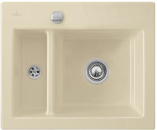 

Мойка Villeroy & Boch Subway 60 XM 620 x 510 mm i5 Sand Ceramicplus 678002i5