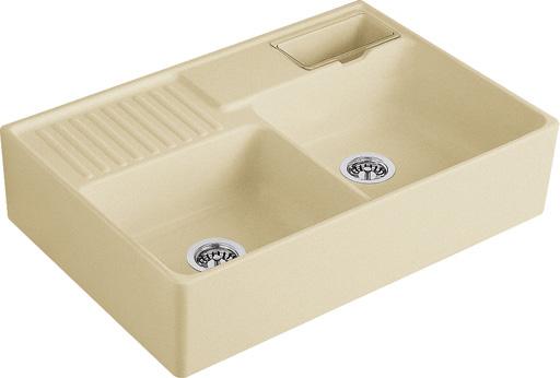 

Мойка Villeroy & Boch Double-bowl sink 895 x 220 x 630 mm i5 Sand Ceramicplus 632392i5