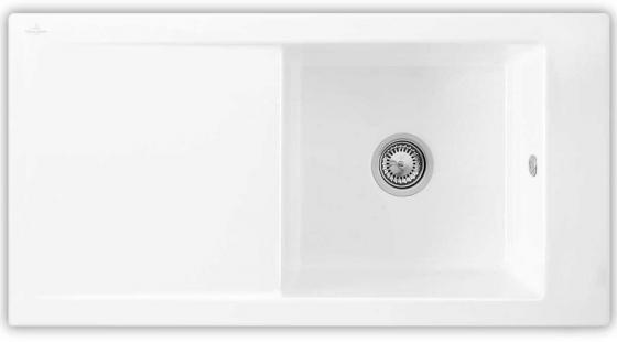 

Мойка Villeroy & Boch Timeline 60 1000 x 510 mm R1 White Alpin CeramicPlus 679001R1