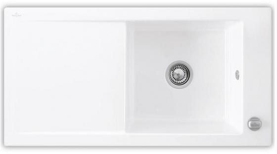 

Мойка Villeroy & Boch Timeline 60 1000 x 510 mm R1 White Alpin CeramicPlus 679002R1