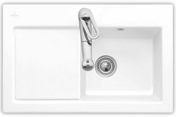 

Мойка Villeroy & Boch Subway 45 780 x 510 mm R1 White Alpin CeramicPlus 671401R1