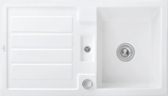 

Мойка Villeroy & Boch Flavia 50 900 x 510 mm R1 White Alpin CeramicPlus 330501R1
