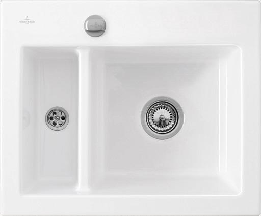

Мойка Villeroy & Boch Subway 60 XM 620 x 510 mm R1 White Alpin CeramicPlus 678001R1