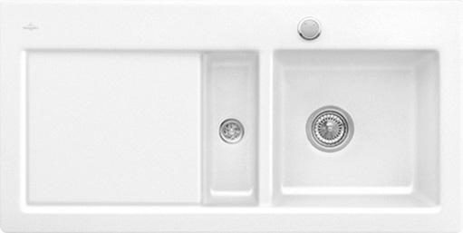 

Мойка Villeroy & Boch Subway 60 1000 x 510 mm KG Snow White Ceramicplus 677001KG