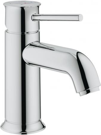 

Смеситель для раковины GROHE BAUCLASSIC 23162000 хром однорычажный