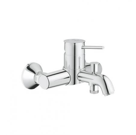 

Смеситель для ванны GROHE BAUCLASSIC 32865000 хром однорычажный