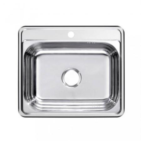 

5850 IONICO , /0,8мм -180мм/, мойка врезная,нержавейка, одна чаша, 580 x 500, (уп10шт)