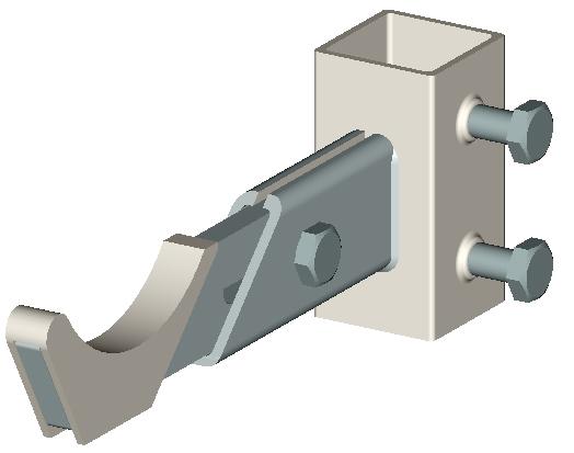 

твек.12.5.new. Кронштейн для стойки TESI (IRSAP) (Код: твек.12.5.new.)