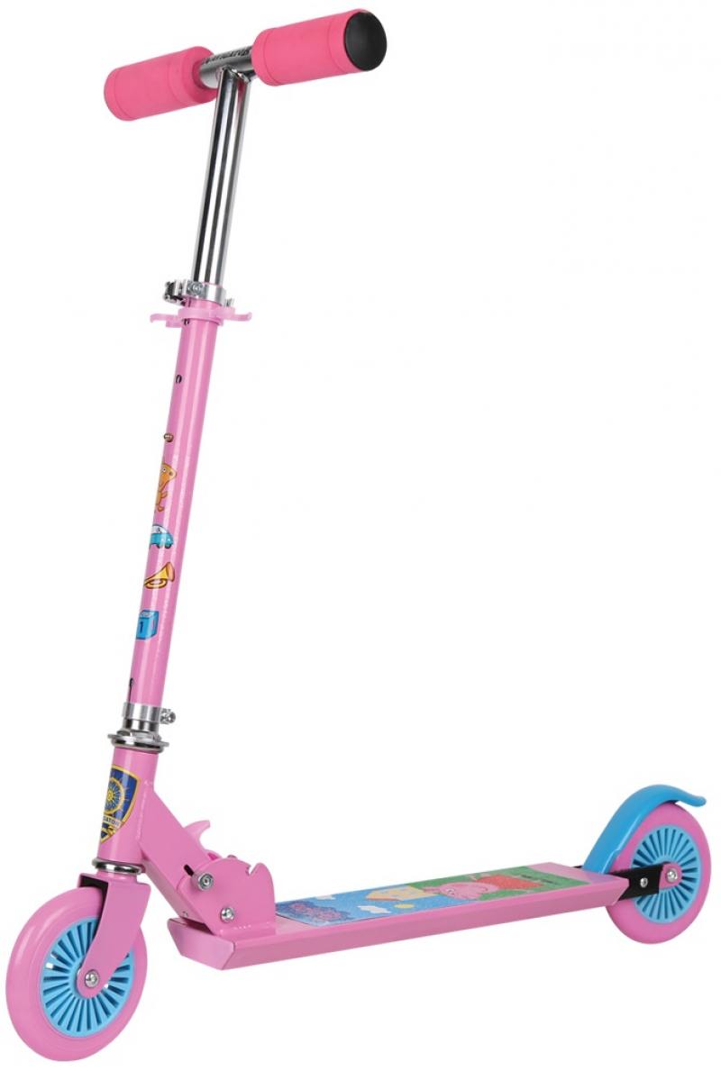 

Самокат двухколёсный Navigator Peppa розовый Т57589