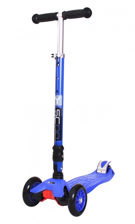 

Самокат трехколесный Y-SCOO 35 MAXI FIX Simple dark blue