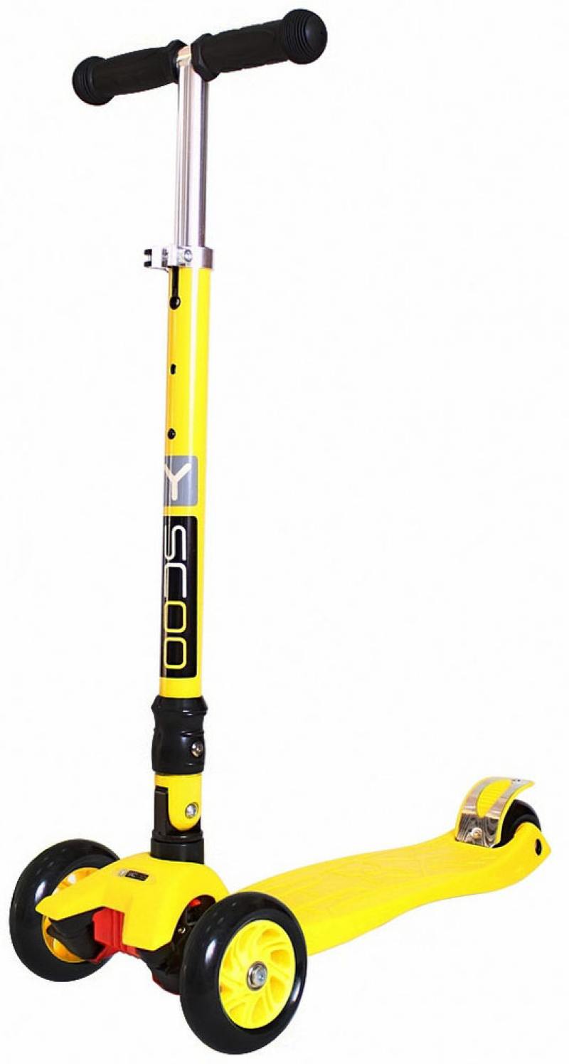 

Самокат трехколесный Y-SCOO 35 MAXI FIX Simple yellow