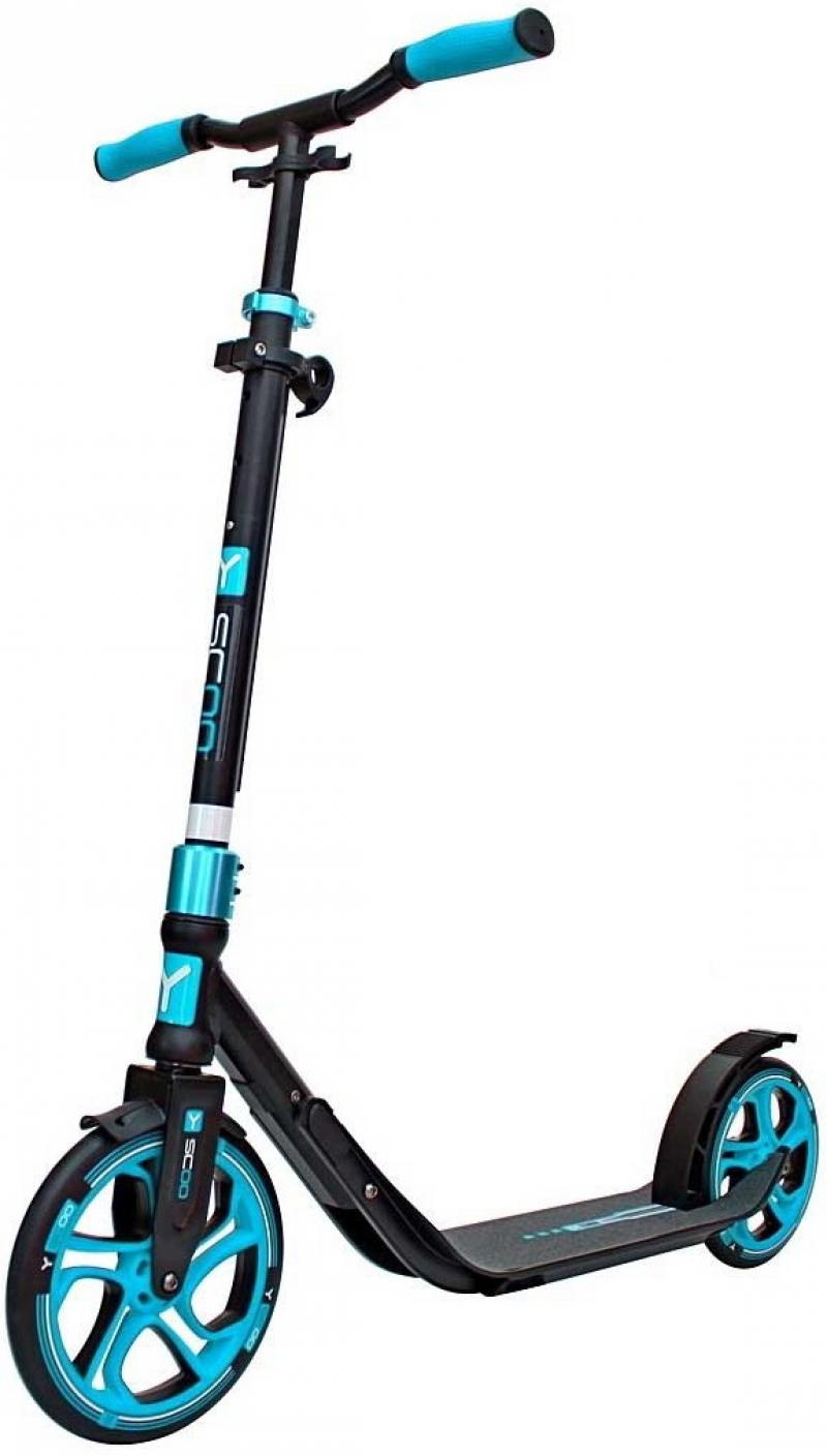 

Самокат двухколёсный Y-SCOO 250 ONE&ONE 10"/8" аквамарин