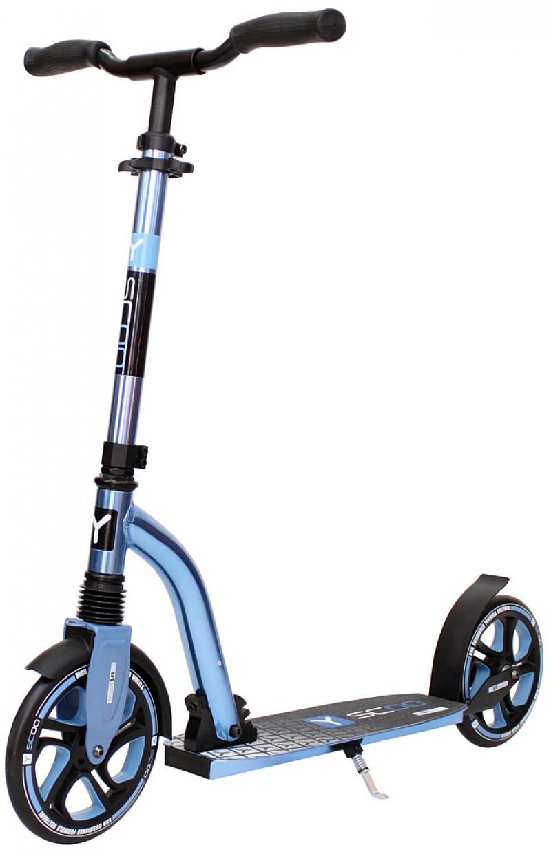 

Самокат двухколёсный Y-SCOO RT 215 MONTEREY с 2 амортизаторами TITANIUM