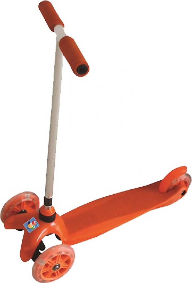 

Самокат трехколёсный 1TOY Т55963 красный