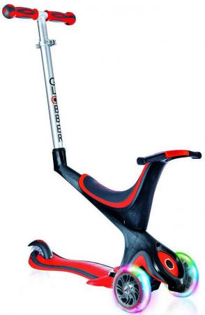 

Самокат трехколёсный Globber EVO 5 in 1 4*/3* красный