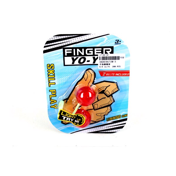 

ИГРУШКА ЙО-ЙО НА КАРТ. 16,5*13*3СМ в кор.2*144шт