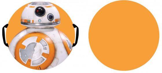 

Ледянка 1Toy Star Wars Дрон ВВ-8, 52 см, круглая