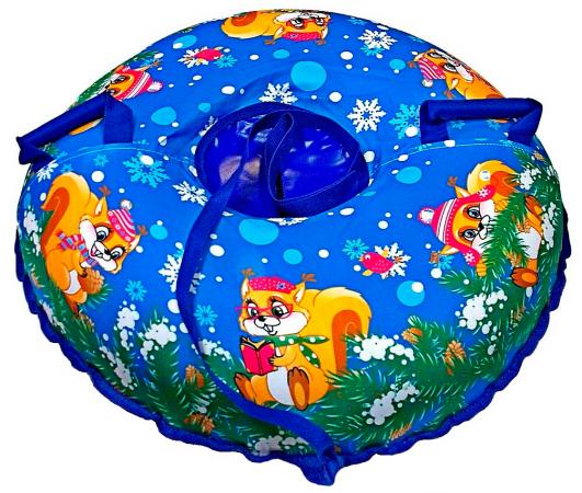 

Тюбинг R-Toys "Эксклюзив Белки" ПВХ ткань синий