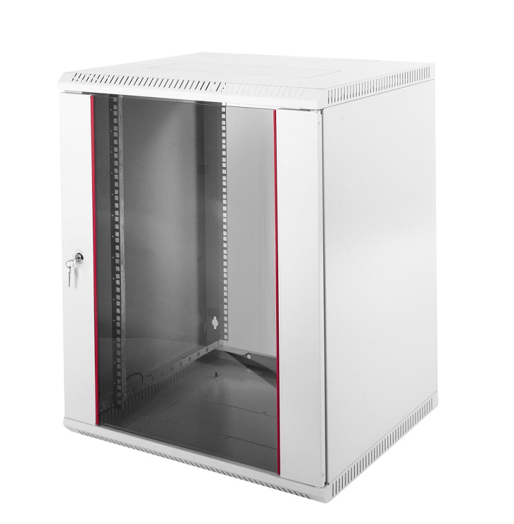 

Шкаф телекоммуникационный настенный разборный ЦМО 12U (600х650) дверь стекло ШРН-Э-12.650