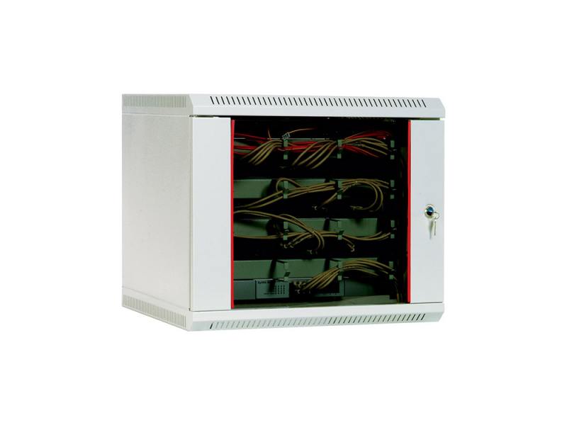 

Шкаф настенный 15U ЦМО ШРН-15.480 600x480 дверь стекло