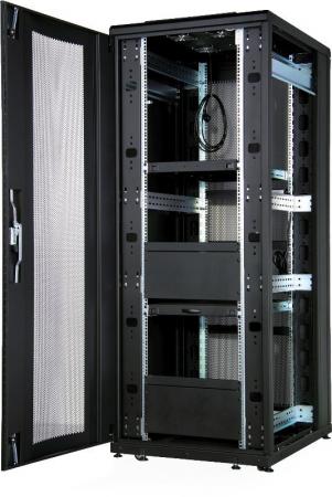 

Шкаф напольный 19" 26U Estap CLD70626U6010BF1R1 600x1000mm передняя дверь одностворчатая перфорирова
