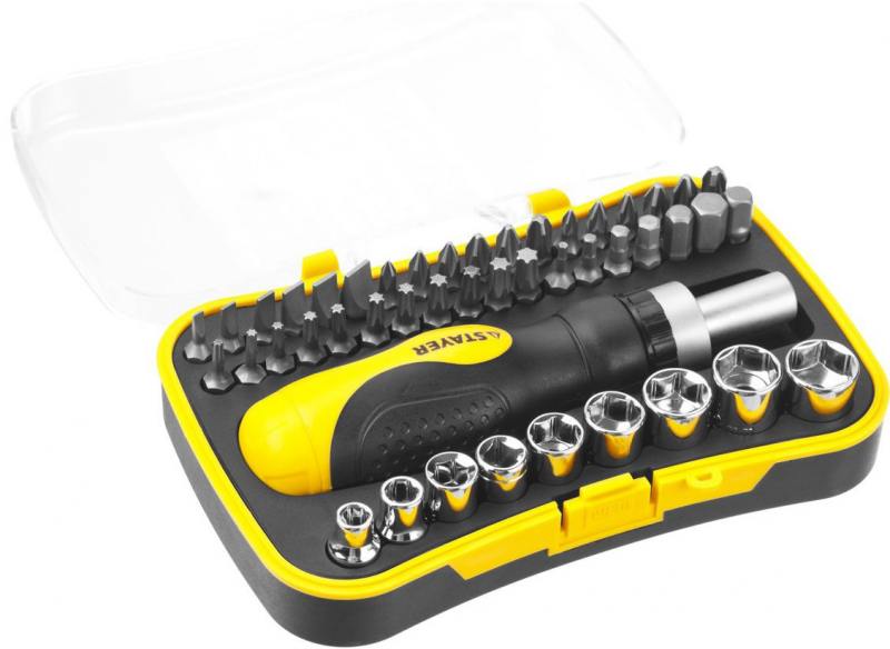 

Набор отверточный Stayer Master Techno 46шт 25084-H46