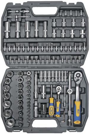 

Набор инструментов KRAFT КТ 700300 1/2DR и 1/4DR 108пр.